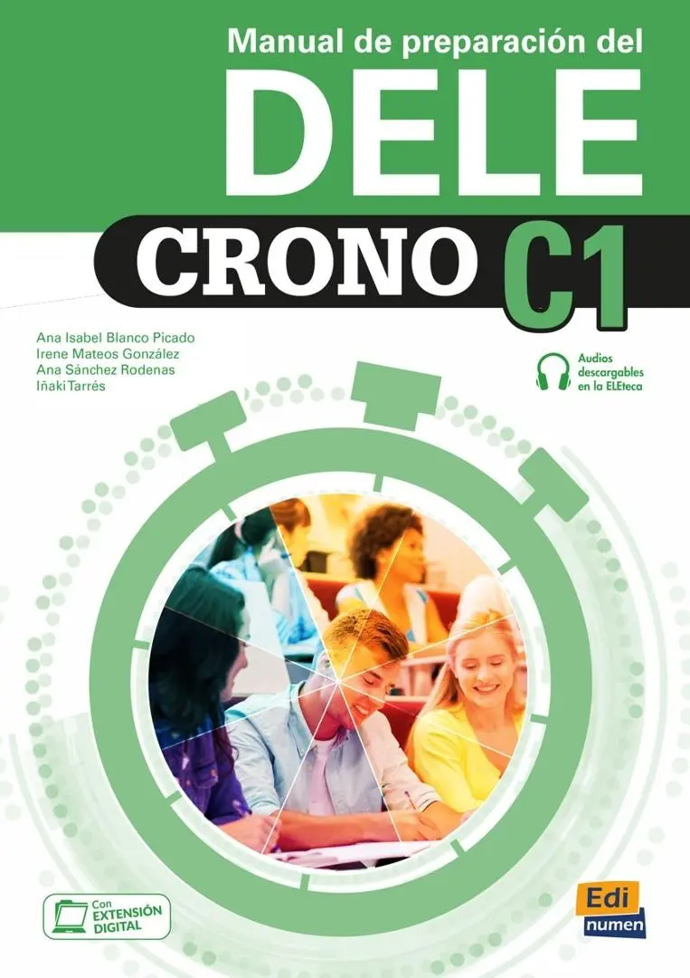 Crono Dele C1 podr. do nauki j. hiszpański.+online - Książki