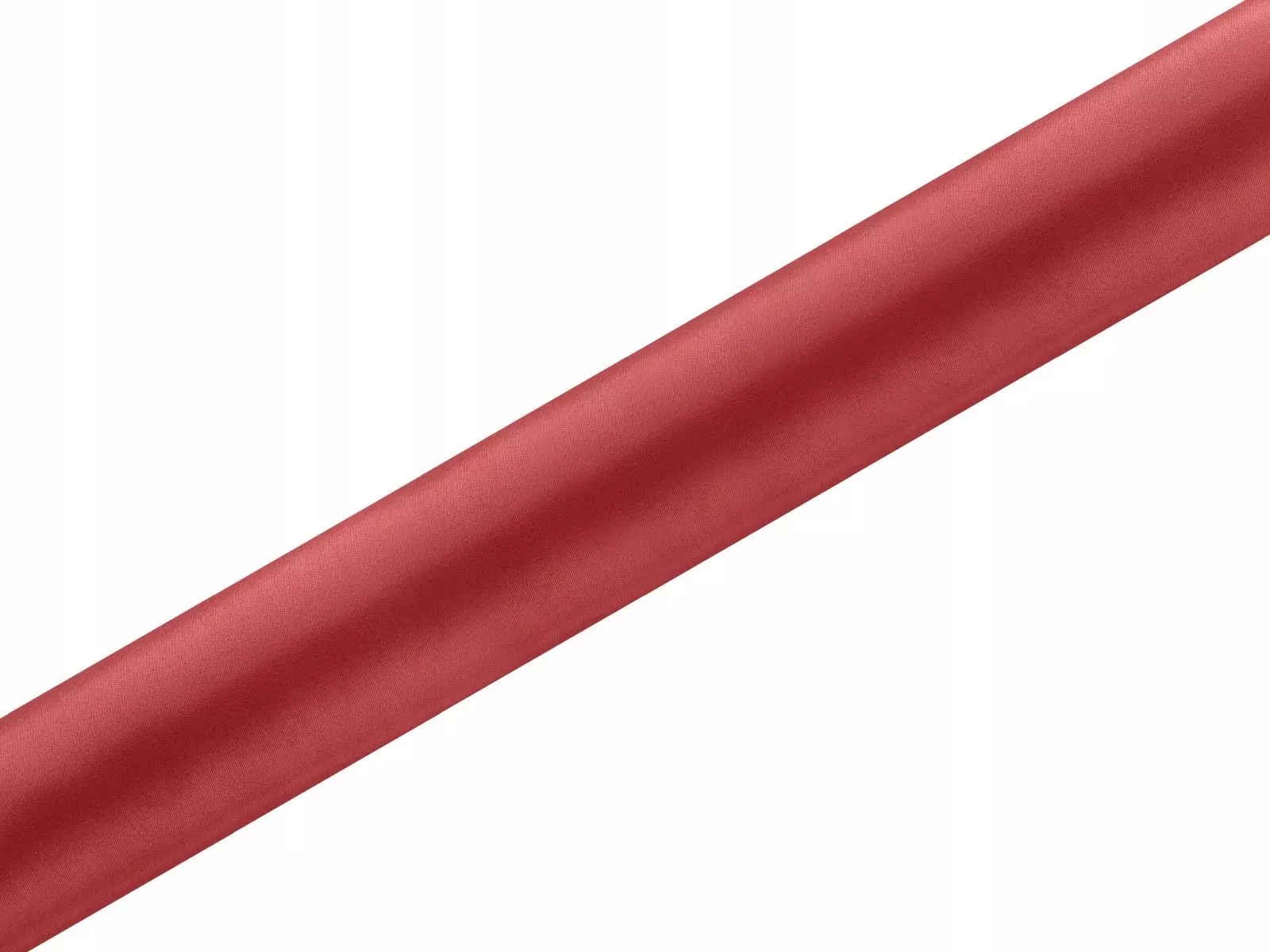 SATYNA czerwona MATERIAŁ na ślub wesele 36cm x 9m - Papiernicze i szkolne
