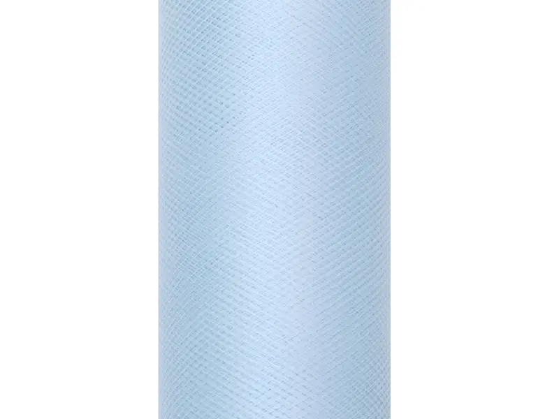 Tiul gładki, błękit, 0,5 x 9m - Papiernicze i szkolne