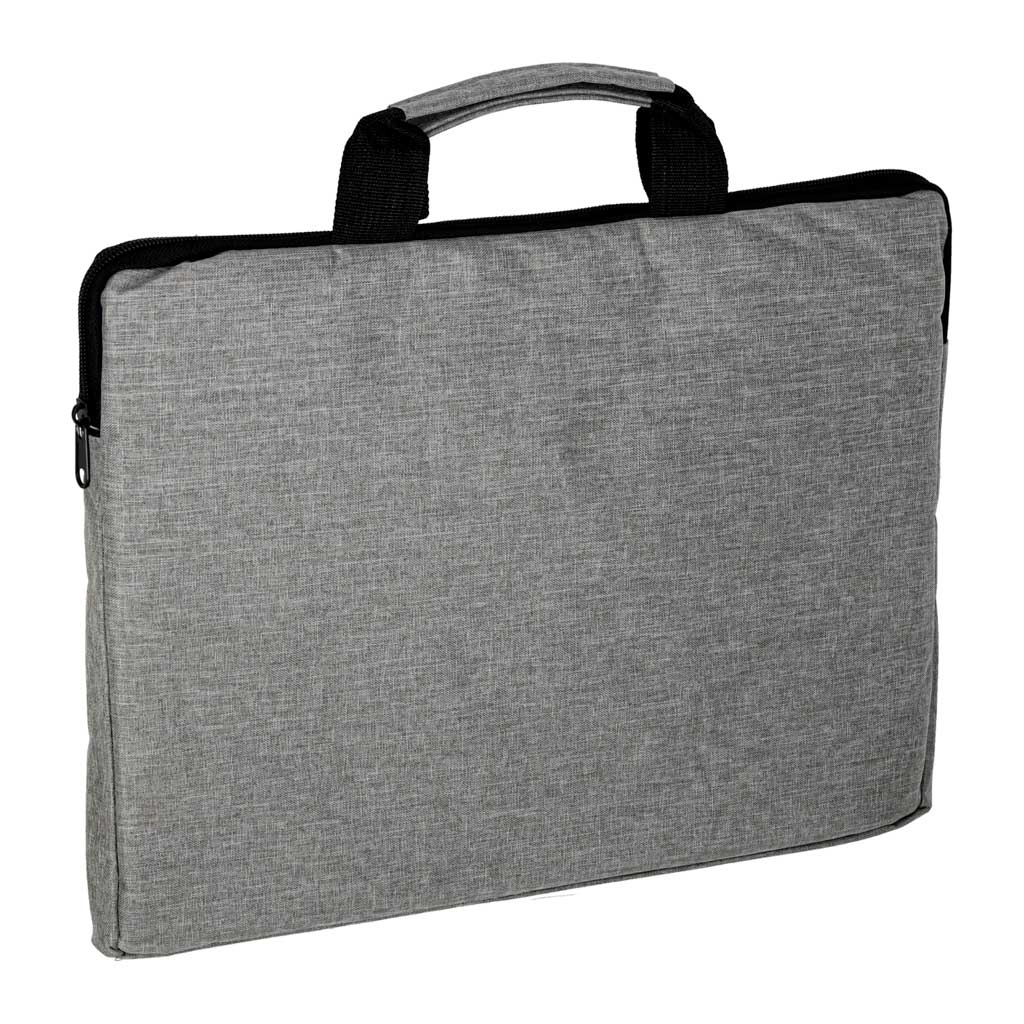 Torba na laptopa 15,6 cali na ramię teczka biznesowa damska męska szara - Papiernicze i szkolne