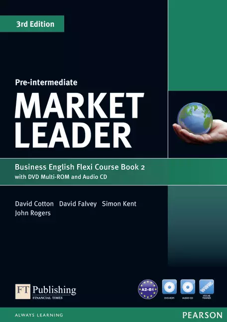 Market Leader Pre-Intermediate Flexi Course Book 2+CD +DVD - Książki
