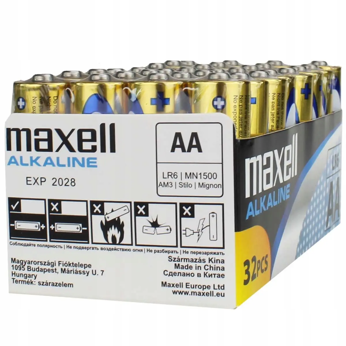 Baterie Maxell LR6 K32 - Zabawki