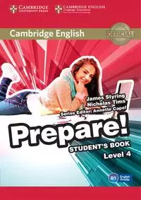 Cambridge English Prepare! 4 Student's Book - Książki