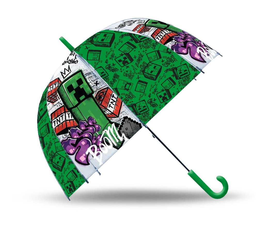 Parasolka manualna przezroczysta Minecraft MC00068 - Zabawki