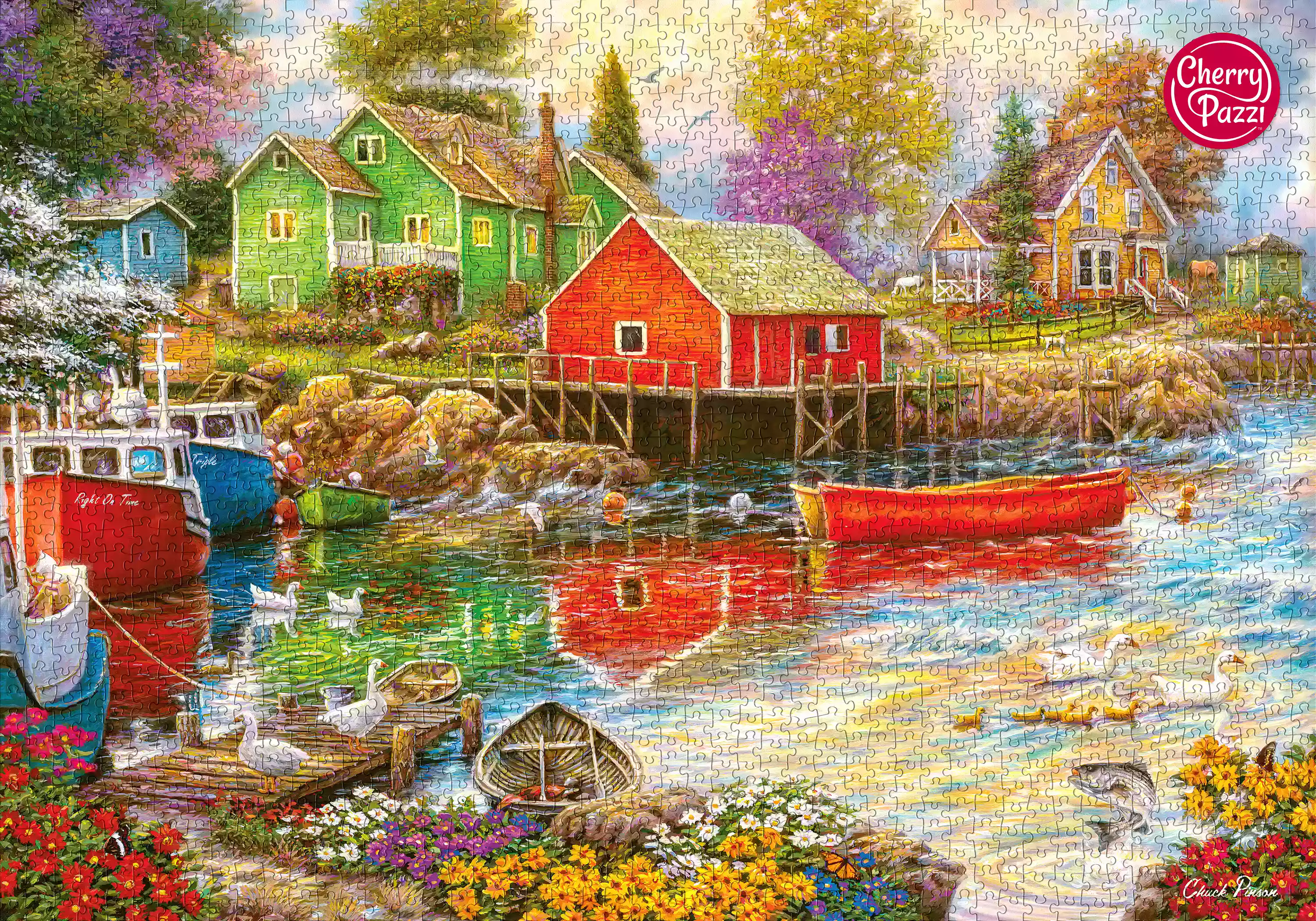 Puzzle 2000 elementów. Cicha zatoczka 50088 - Puzzle
