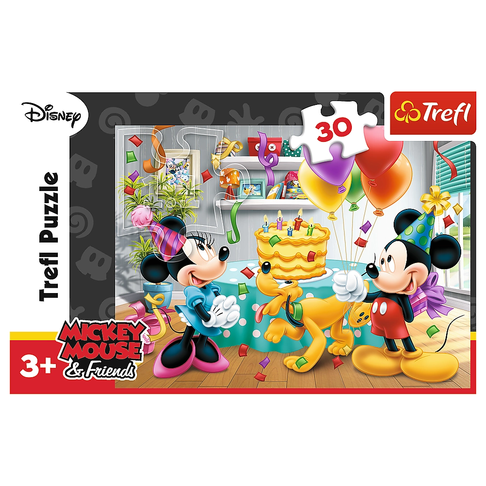 Puzzle 30 elementów. Tort urodzinowy - Puzzle