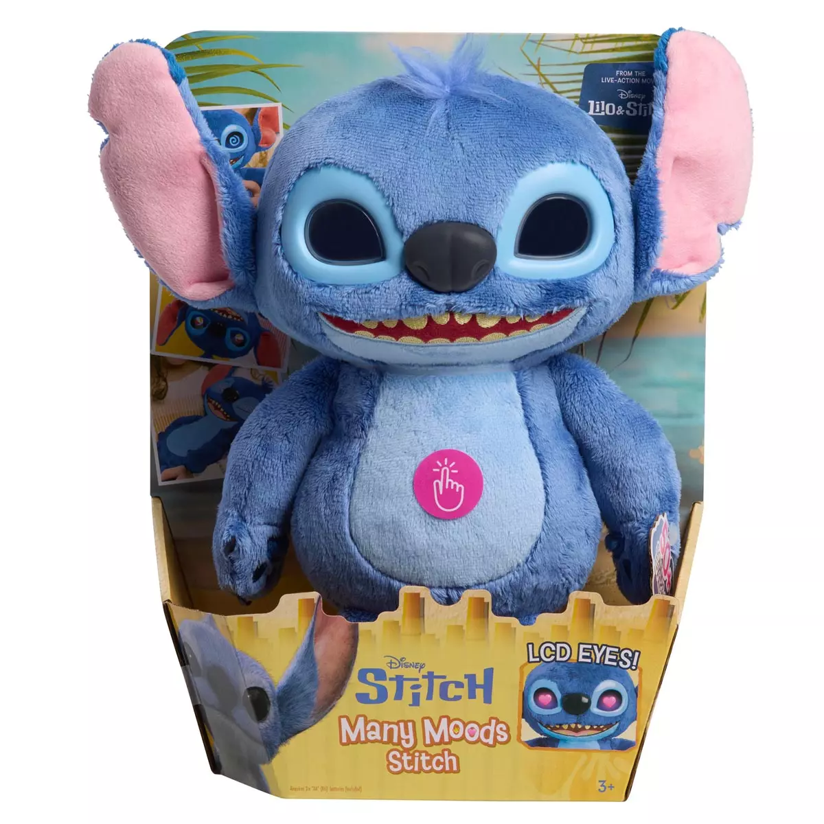STITCH Emotiv Eye Interaktywny Plusz, zabawka interaktywna - Zabawki