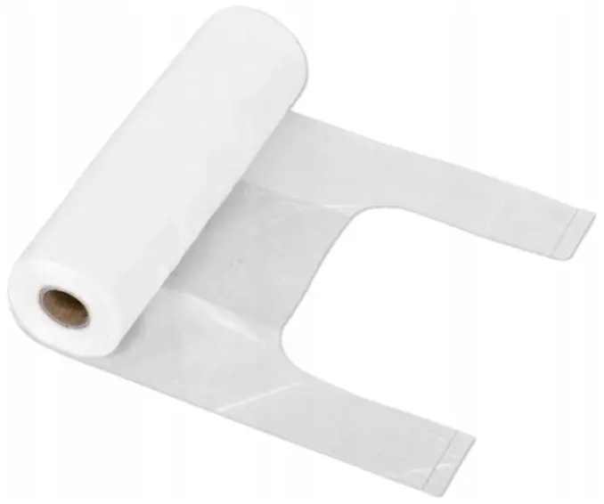 Reklamówki na rolce op. 190szt. HDPE, Sarantis - Papiernicze i szkolne