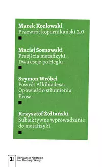 Cztery eseje metafizyczne - Książki