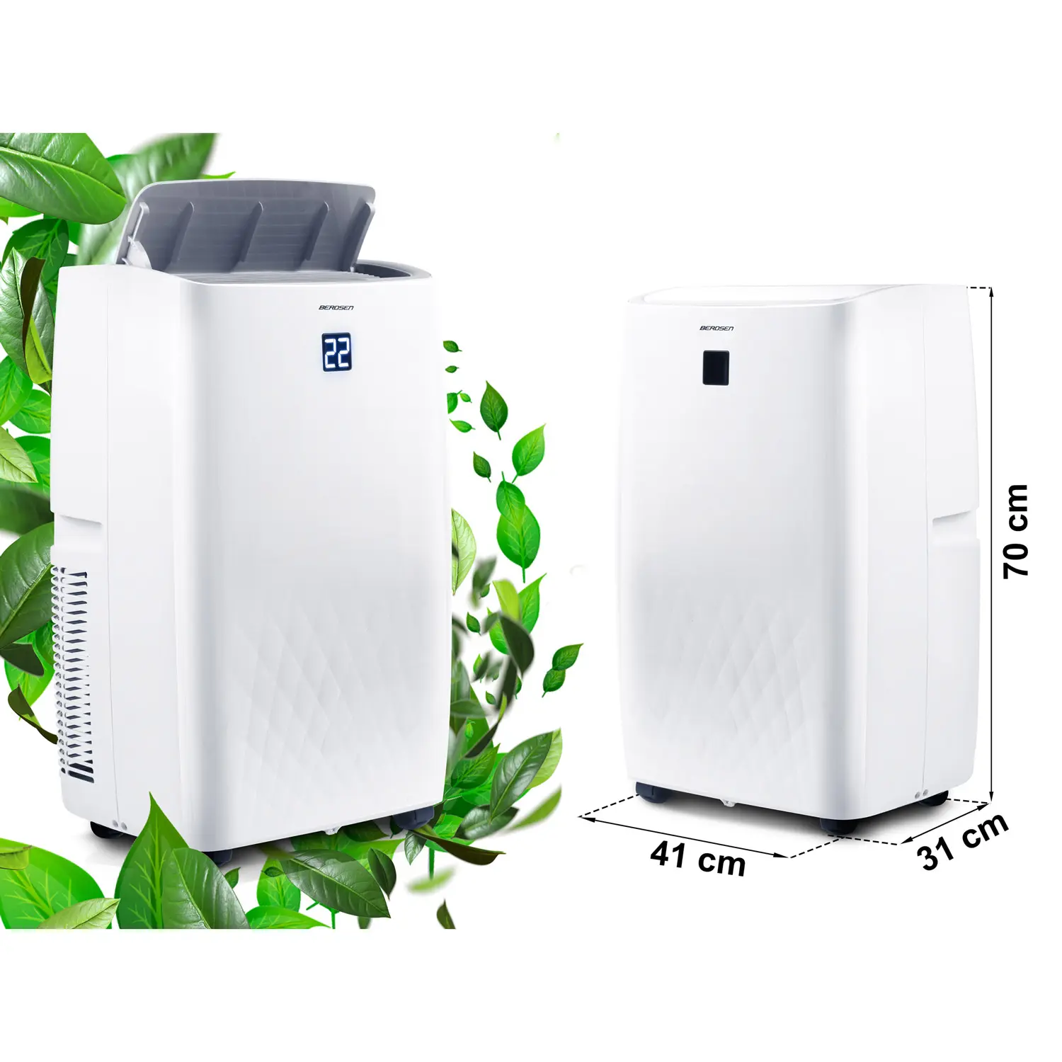 Klimatyzator przenośny 14000 BTU Berdsen BD-581 - Elektronika i akcesoria