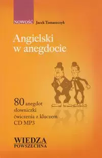 Angielski w anegdocie z płytą CD - Książki