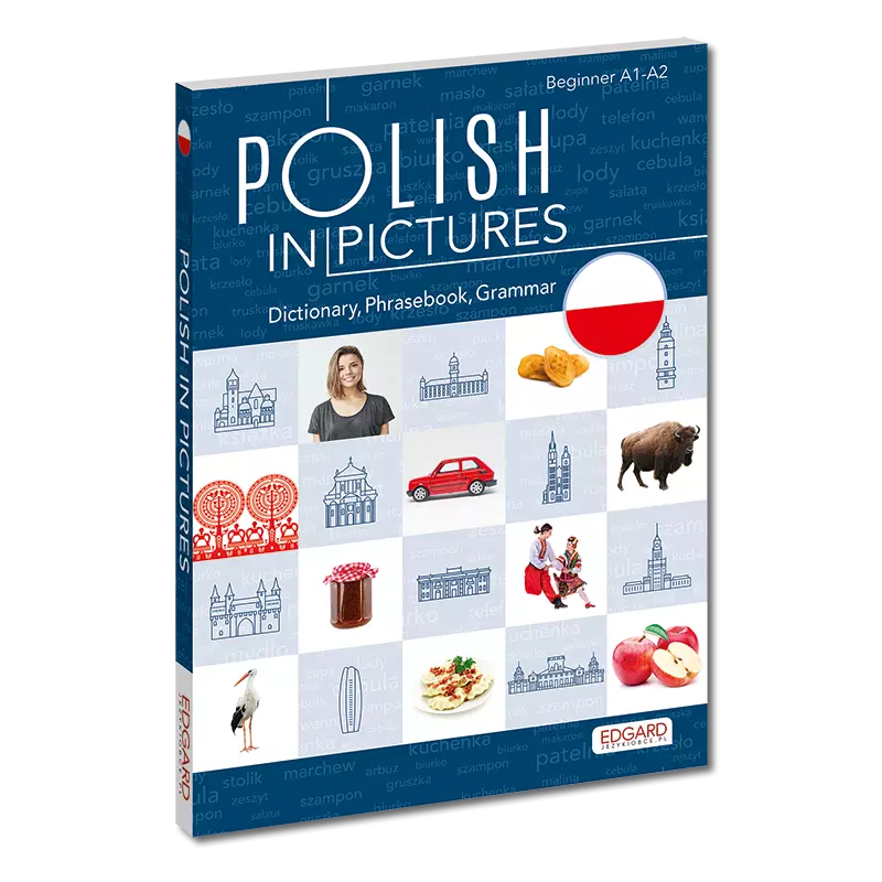 Polish in pictures. Polski w obrazkach. Słówka, rozmówki, gramatyka, wydanie 2 - Książki