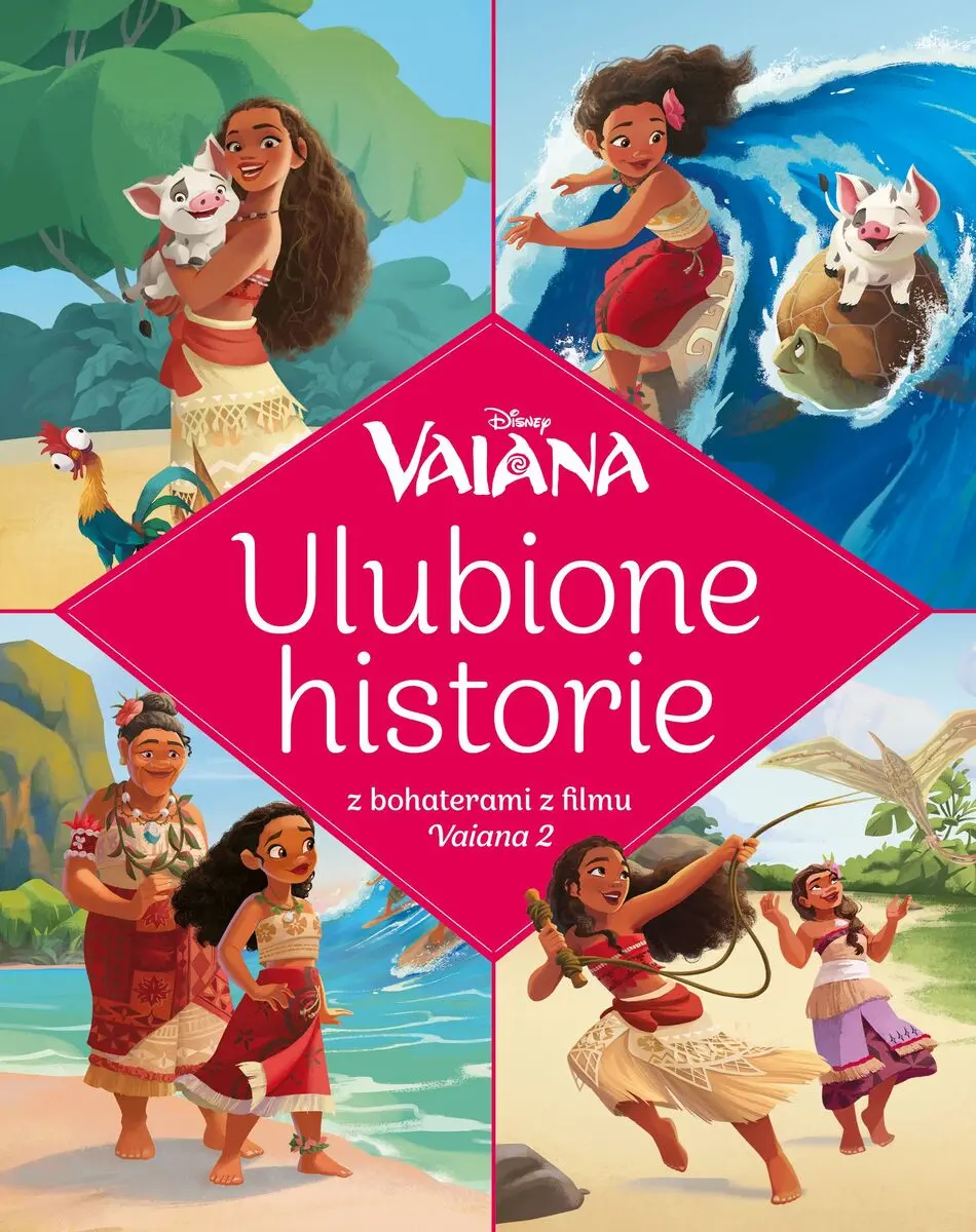Ulubione historie. Disney Vaiana - Książki