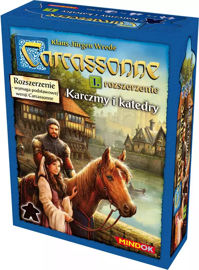 Carcassonne. Karczmy i Katedry (2 edycja) - Gry
