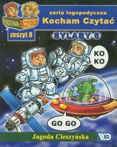 Kocham Czytać. Zeszyt 8 – Sylaby - Książki