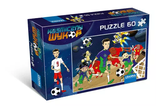 Puzzle 60el Kosmiczny Wykop 00384 GRANNA - Puzzle