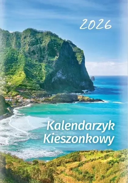 Kalendarz książkowy 2026 A8 Artsezon wielokolorowy - Książki