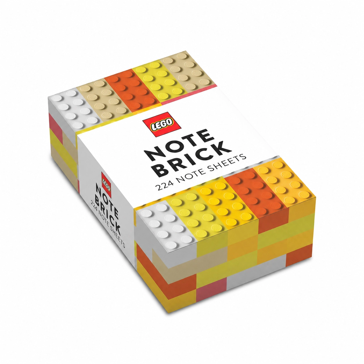 Karteczki LEGO, odcienie żółtego (224 sztuki) - Papiernicze i szkolne