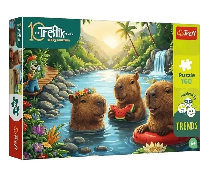 Puzzle 160 Trefliki - Kapibara TREFL - Puzzle