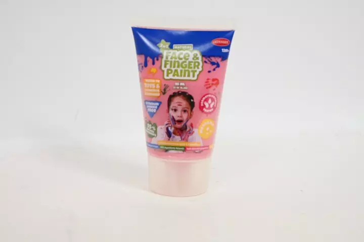 BOTI NATURAL farba d/mal palcami RÓŻ 65ml 39711 - Zabawki