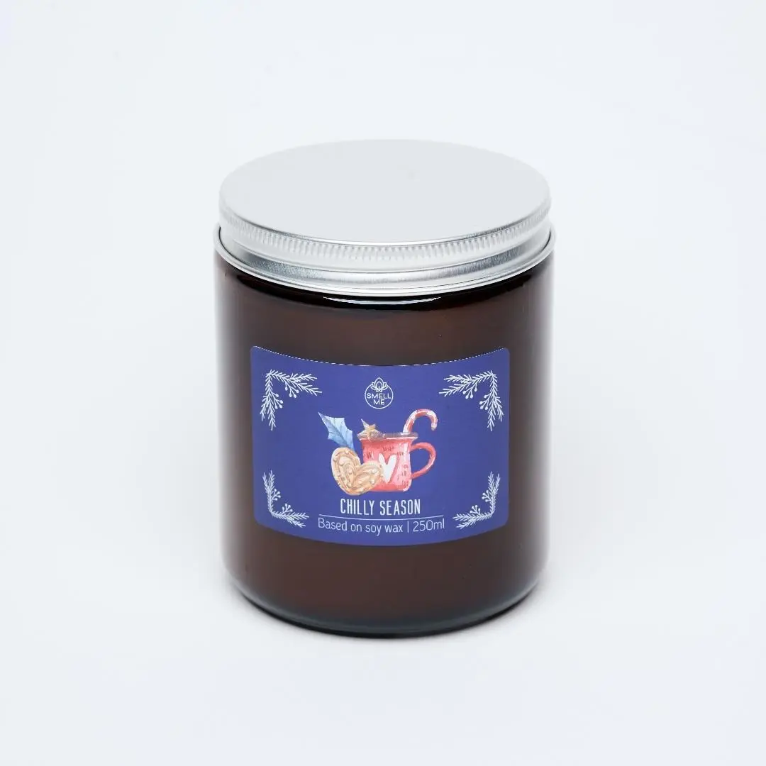 Świeczka sojowa Chilly Season 250ml - Papiernicze