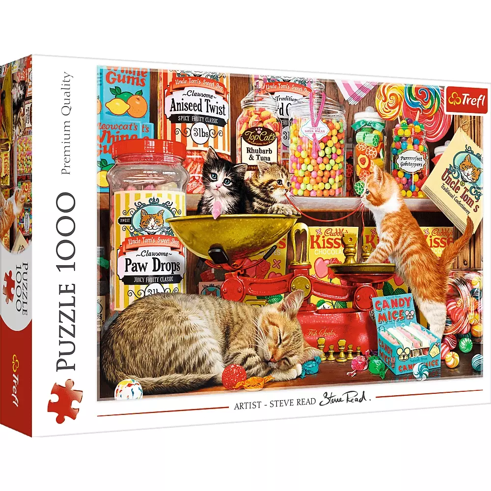 Puzzle 1000 elementów. Kocie słodkości - Puzzle