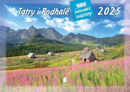 Kalendarz 2025 Rodzinny Tatry i Podhale - Książki