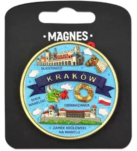 Magnes I love Poland Kraków - Papiernicze i szkolne