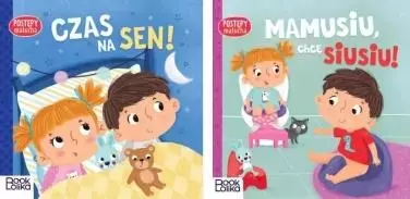 Pakiet Postępy malucha: Mamusiu chcę siusiu / Czas na sen - Książki