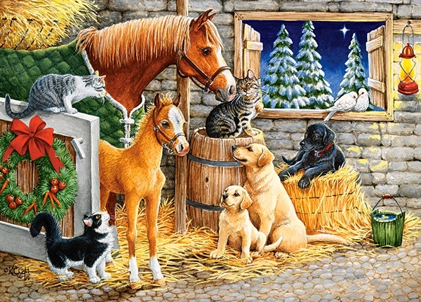 Puzzle 120 elementów. Zebranie przyjaciół - Puzzle