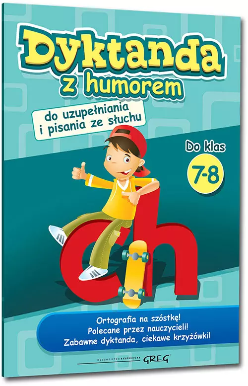 Dyktanda z humorem do klas 7-8 - Książki