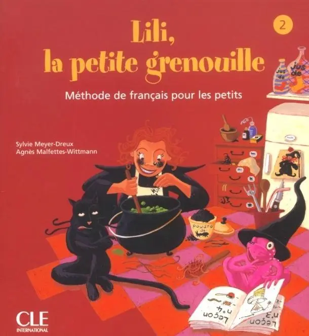 Lili la petite grenouille 2 podręcznik - Książki