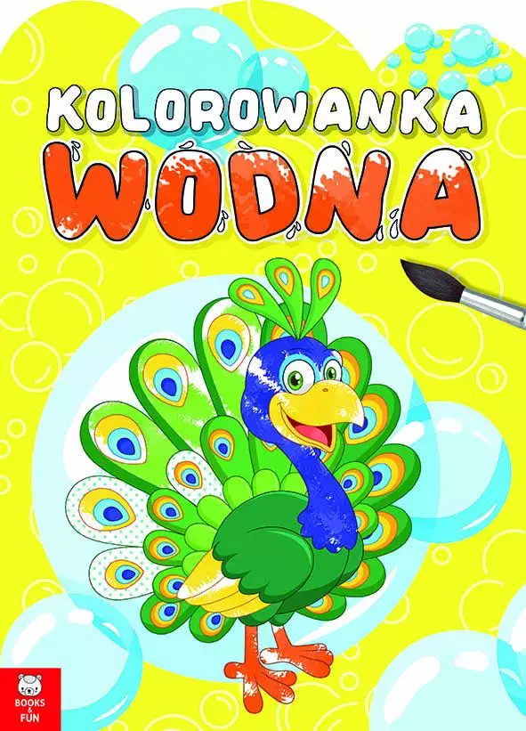 Kolorowanka wodna. Zwierzęta - Książki