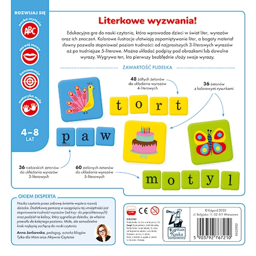 Litera do litery. Gra edukacyjna - Gry