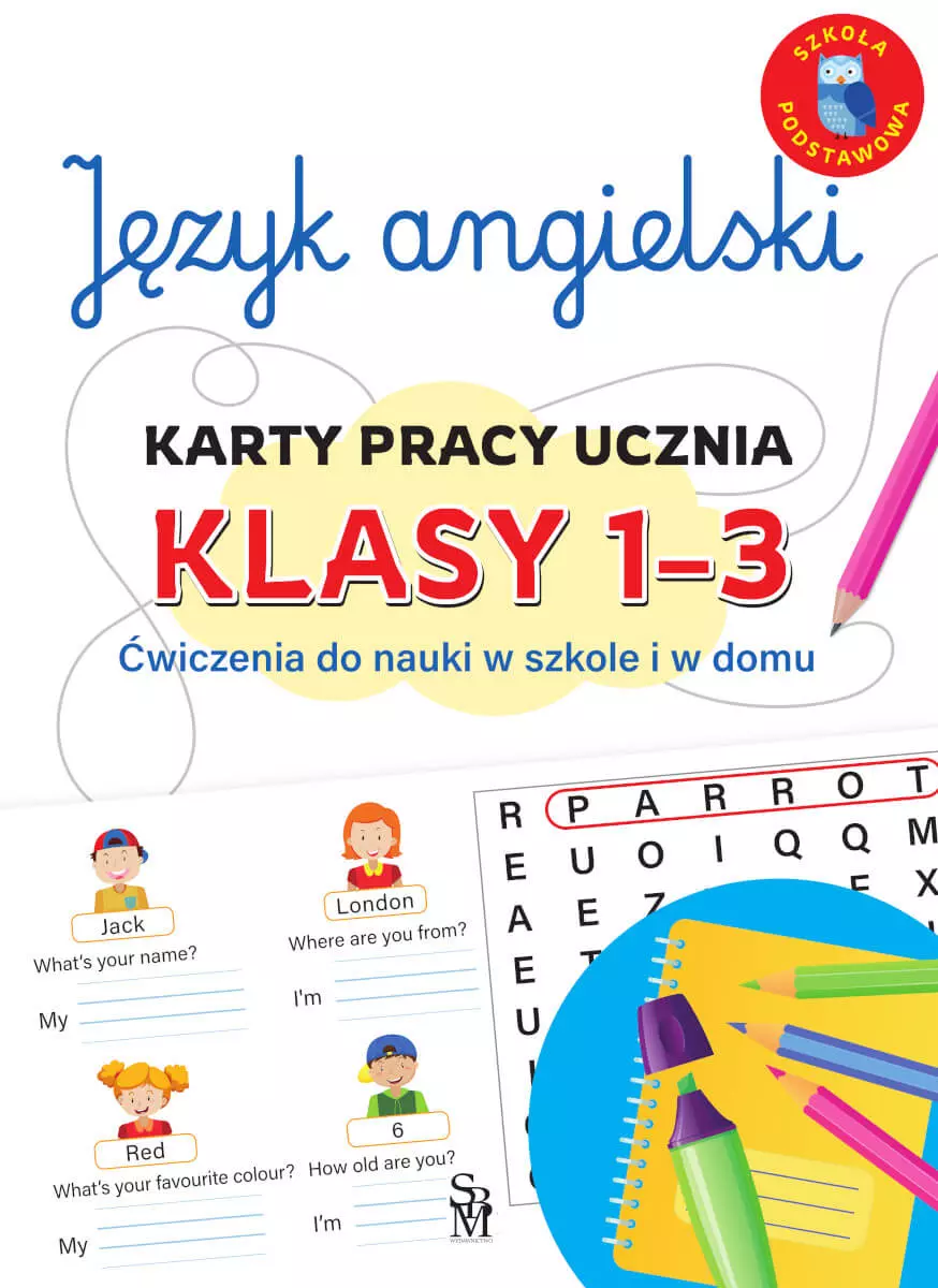 Język angielski. Karty pracy ucznia SP 1-3 - Książki