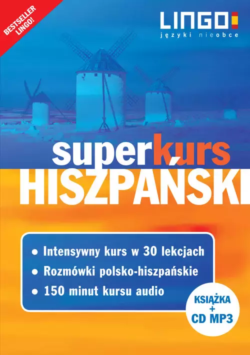 Hiszpański Superkurs Nowy kurs z rozmówkami+CD - Książki