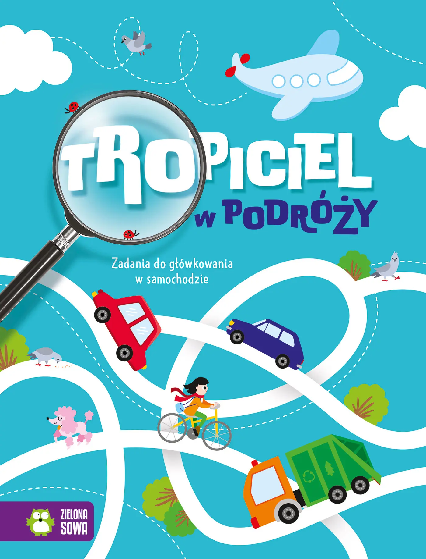 Tropiciel w podróży. Zadania do główkowania w samochodzie - Książki