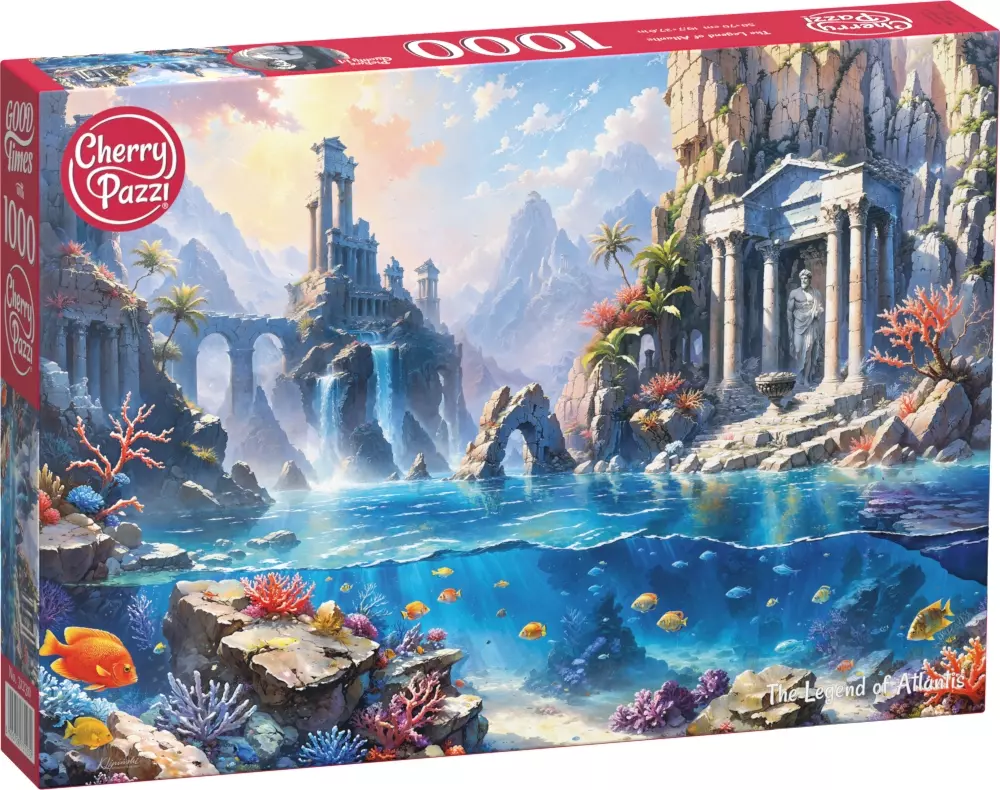 Puzzle 1000 CherryPazzi The Legend of Atlantis 31230 - Puzzle