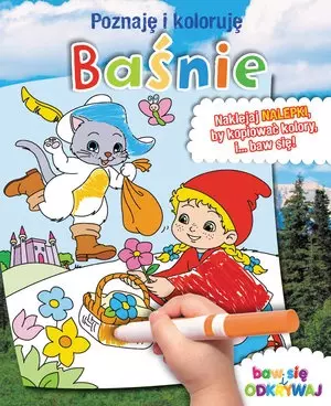 Baśnie. Poznaję i koloruję - Książki