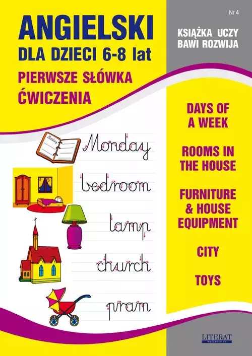 Angielski dla dzieci 6-8 lat Zeszyt 4 - Książki