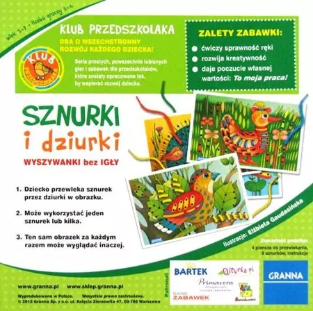 Sznurki i dziurki - Gry