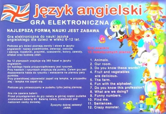 Język angielski. Gra elektroniczna - Gry