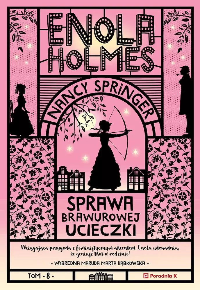 Enola Holmes. Tom 8. Sprawa brawurowej ucieczki - Książki