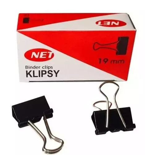 Klipsy 32mm 12szt - Papiernicze i szkolne