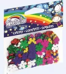 Confetti cekiny - kwiatki - Książki