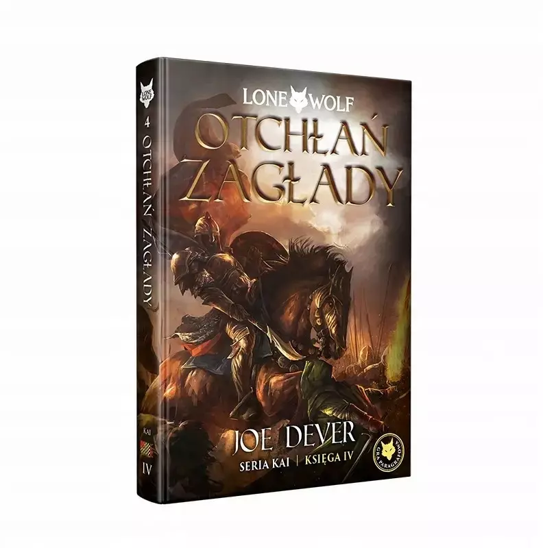 Gra paragrafowa Lone Wolf 4: Otchłań zagłady - Księga IV serii Kai Black Monk Games - Książki
