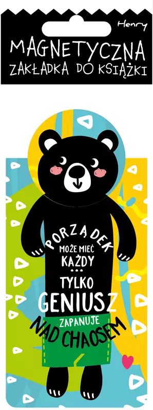 Zakładka magnetyczna do książek. Misiek - Papiernicze i szkolne
