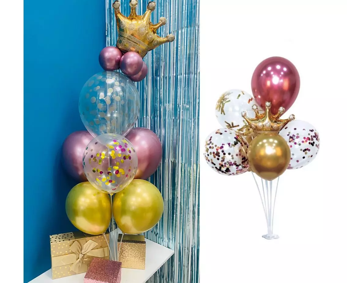 Stelaż do bukietu balonów (74 cm) - Papiernicze i szkolne