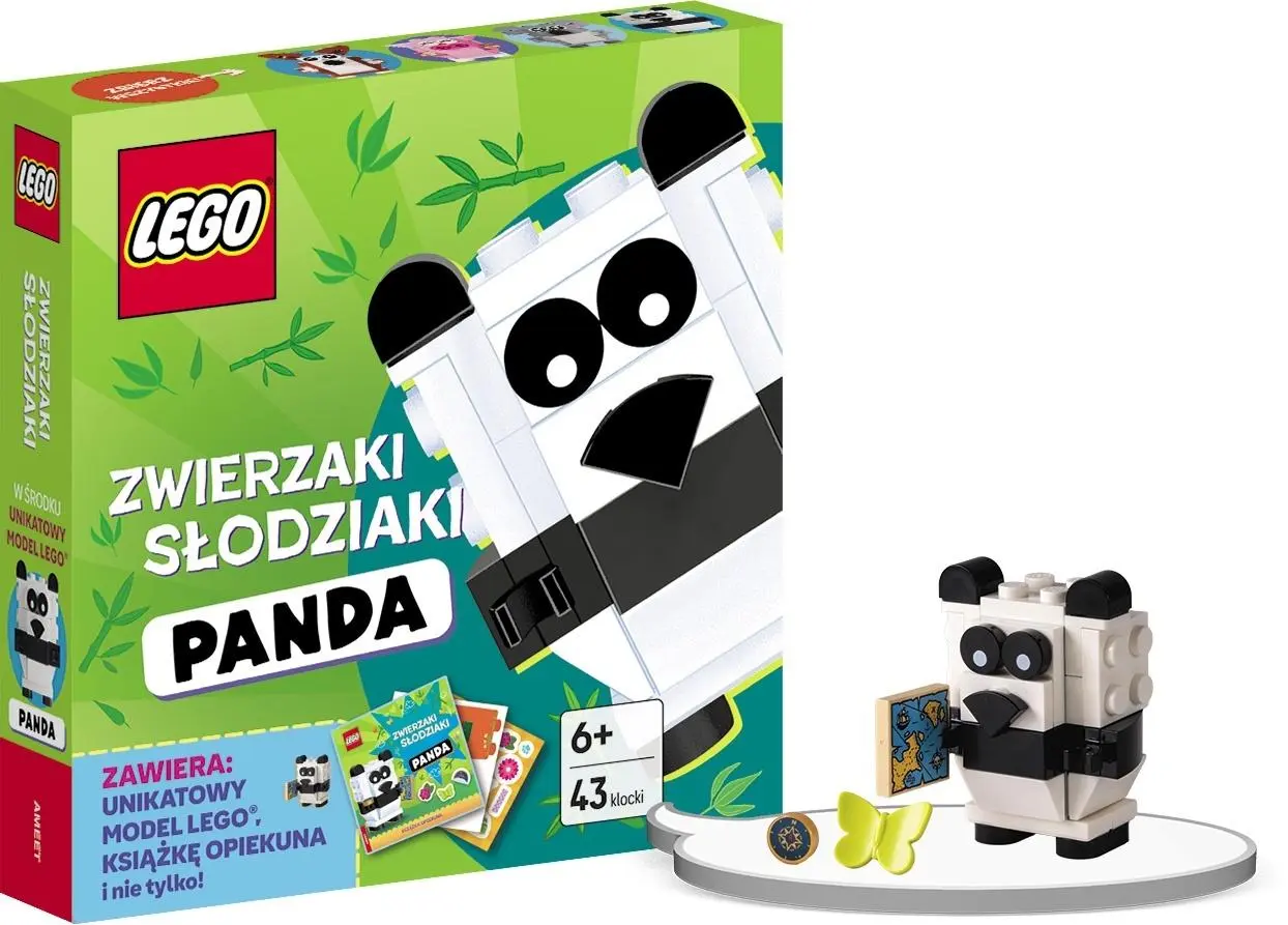 Lego Master Brand. Zwierzaki Słodziaki. Panda - Książki