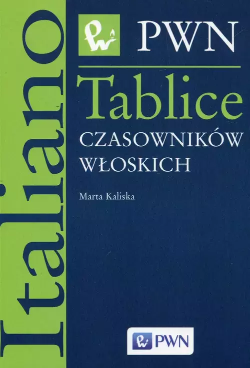 Tablice czasowników włoskich - Książki